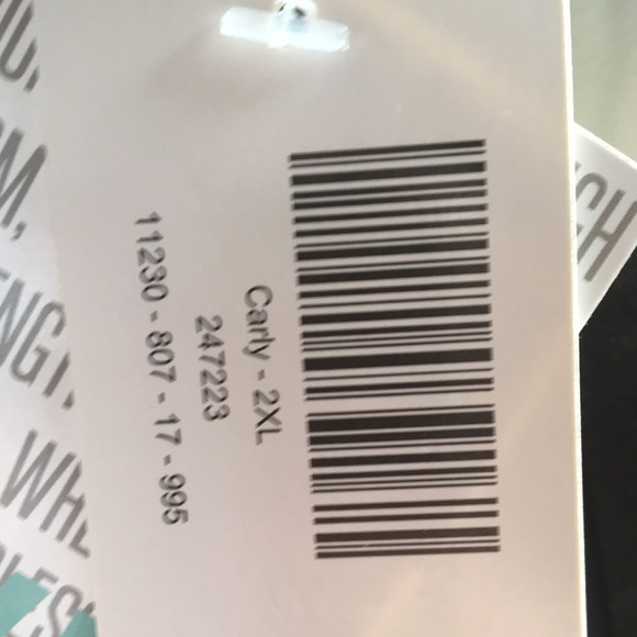 Lularoe polka dot dress 2X black and white - Picture 8 of 8